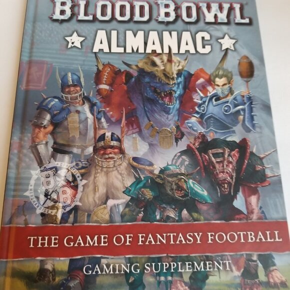 Blood Bowl The Inaugural Blood Bowl Almanac Games Workshop Fantasy Football - Picture 2 of 14